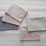 刺繍生地のランチョンマット