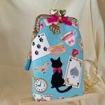 チサト 様【専用】がま口☆黒猫ちゃんのお茶会