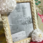 ぺパナプフラワーのウエディングフォトフレーム