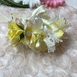 送料無料★ うさぎ用花冠★ペット用花冠★犬の花冠★猫の花冠★イエロー★レビューを書いて下さる方限定価格です！