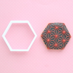 ５５㎜六角形クッキー型