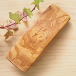 ★特別な作品-美杢オリーブウッドのバレッタ（オリーブMW3-A）長さ9.1cm×幅2.8cm