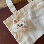 保護猫チャリティキーホルダー【クリームさん】