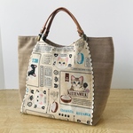 ミニトートバッグ(子猫とクッキング)