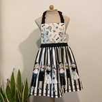 キラキラガールズ☆*:.｡. 子供エプロン&三角巾100〜130サイズ