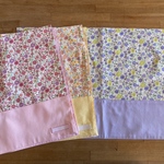 《aaa3-chan様オーダー品》花柄 ランチマットセット【入園・入学】