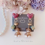 くまちゃんギフトボックス🧸の耳飾り໒꒱·̩͙