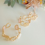 【春の新作♡】Pink beige ring
