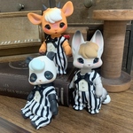 X様専用♡cocoriangサイズのストライプロンパース3着