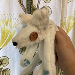 淡い水と星なくたくたきつねさん