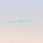 kobuhei様専用ページ♡