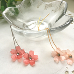 桜のゆらゆらアメリカンピアス