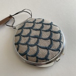 <完成品>ミナペルホネン コンパクトミラー ハンドメイド♩ mermaid