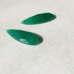 【2粒】エメラルド　大粒
