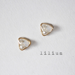 さんかくピアス Pearl×bijou