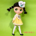 〇受注〇Blytheoutfit‪ꔛ‬シロクマちゃんワンピース‪ꔛ‬supipi39
