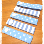 【再×3販】お名前入れます☆ネームタグ。星&ストライプ