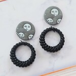 太陽さんこんにちは☀︎モノクロピアス イヤリング