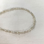 あこやケシ　2-2.5mm　42cm連　U3(ホワイト系)