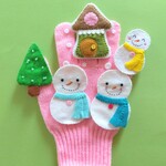 手袋シアター☆雪だるま   知育☆保育