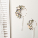 ほんのり春色　リングリース  medium 造花　アーティフィシャルフラワー　