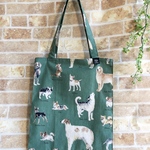 Dog varietyトートバッグ〔M〕グリーン