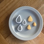 梅雨の雫3サイズセットクッキー型