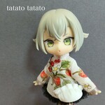 チャイナトップス(いちご白)＋餃子バッグのセット