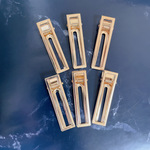 6個【6cm スクエア】モールド対応  ゴールド ヘアクリップ デコ土台 土台 パーツ ヘアアクセサリー ヘアピン 金具◎parts-hair-13