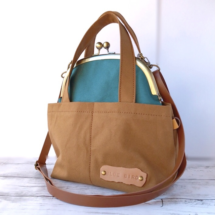 がま口inトートバッグショルダー - BETTER-FLY'S GALLERY | minne