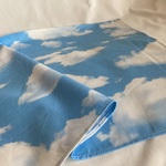 入園入学大きいランチョンマット60×40★青空スカイ雲LB★給食ナフキンお弁当