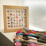  刺繍キット（ミニミニ図案シリーズ）〜女の子の好きなもの〜5