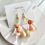 束ねたチューリップのピアス/イヤリング