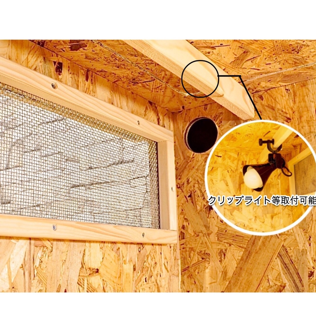 木製　爬虫類ケージ｜小動物　メラミン化粧板　飼育ゲージ lrf1133_2272
