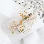 flower palette ミモザ❁︎ バレッタ