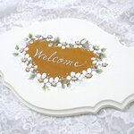 ご予約品❤マーガレットのウェルカムプレート❤プロビンシャル(送料込み）