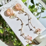 【早割❣️14日まで5%OFF】ローズクォーツと八重桜 jewelrybox series
