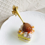 春＊モンブランひと口ショートケーキ＊ストラップ