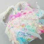④A610「手染めスプリングウィンドウ(1)11g」素材糸　引き揃え糸 