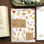 Letterset ”Bread”｜パンのレターセット  食べ物