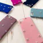 カラフルシルバースターiPhoneケース