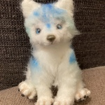 【m様専用ページ】みにまむな柔らかい青の幻獣さん