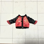 スカジャン・赤(ファスナータイプ)/ オビツ11＆ねんどろいどどーるサイズ