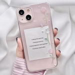 ローズラインのiPhoneケース(pink)