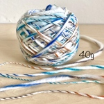 ふんわりスラブ毛糸　〔オーシャン〕　40ｇ
