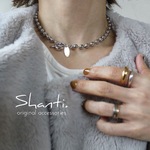 BIG ballchain necklace