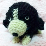 ふわ☆ちび犬（ブラック）