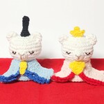 くまさんのひな人形