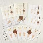 アイスクリームベアステッカー🍨🧸🥄