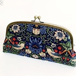 ウィリアムモリス　親子がま口長財布